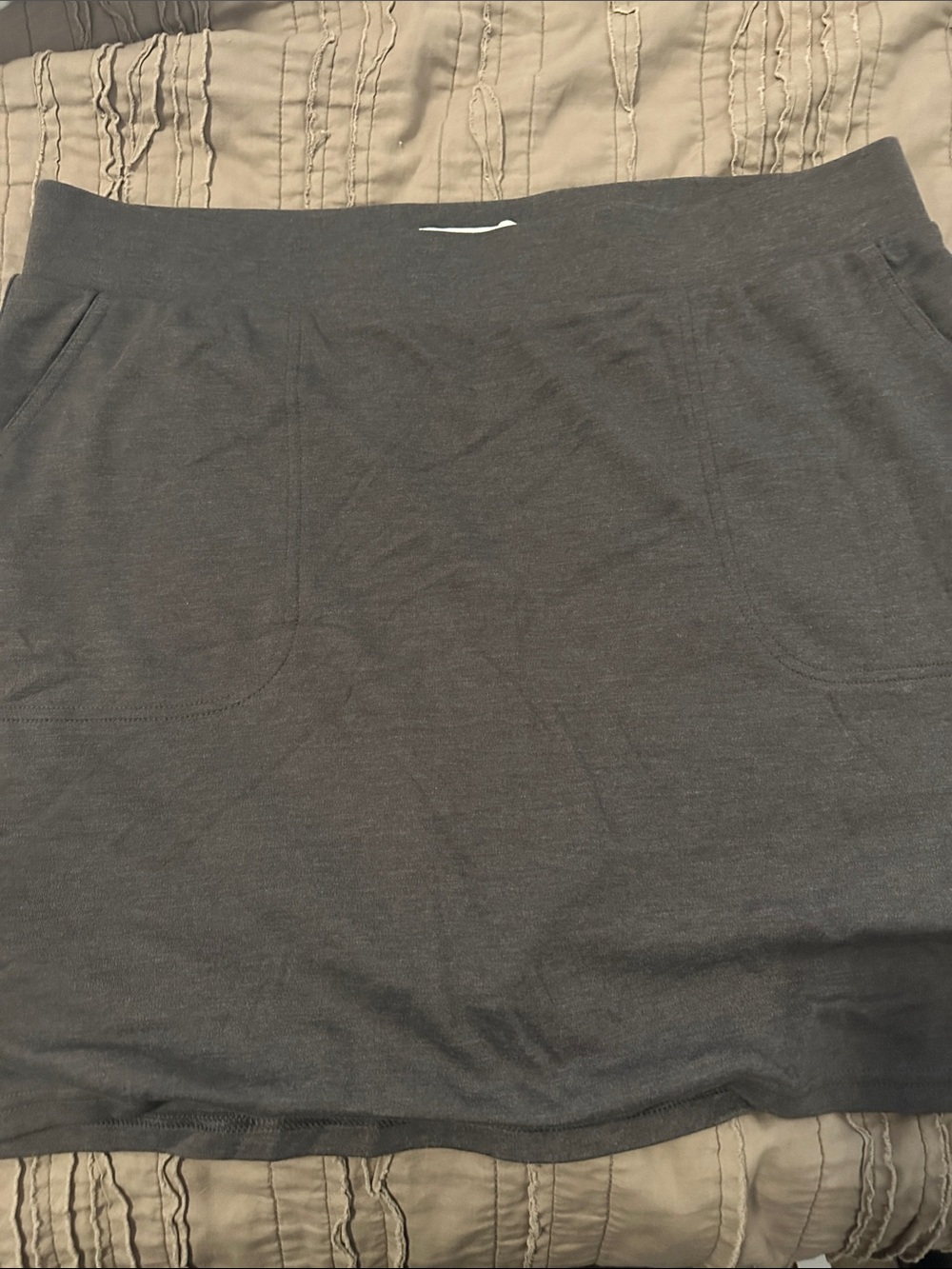 croft & barrow gray Skort